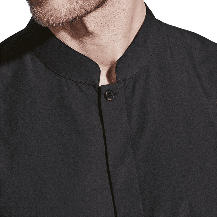 Barista Mens Lounge Shirt Long Sleeve - Image 3