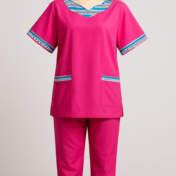 3pc Printed Housekeeping Suit