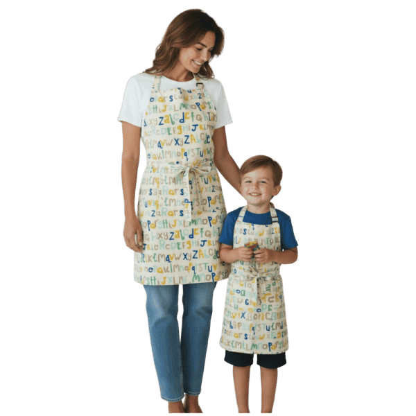 Alphabets Apron – Mum and Child